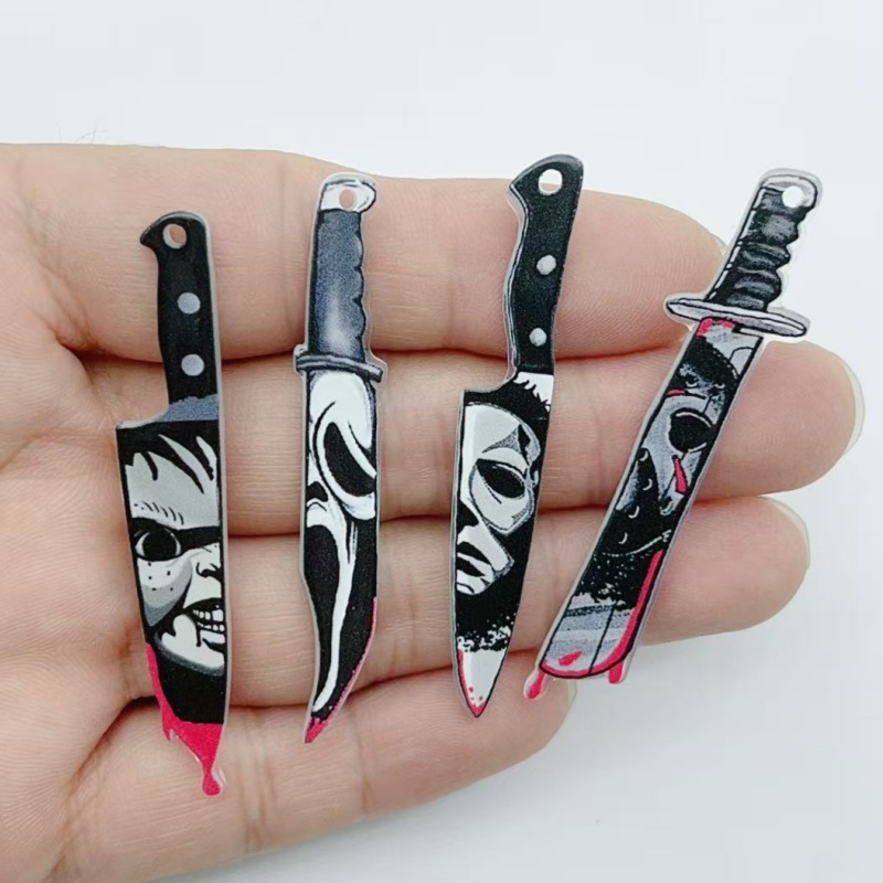 Jewelry Making Party - 10 pieces of acrylic jewelry Halloween