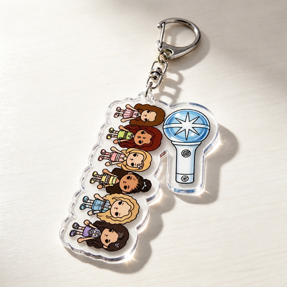 Jewelry Making Ideas - K-pop Katseye Keychain Accessories Bag Charms