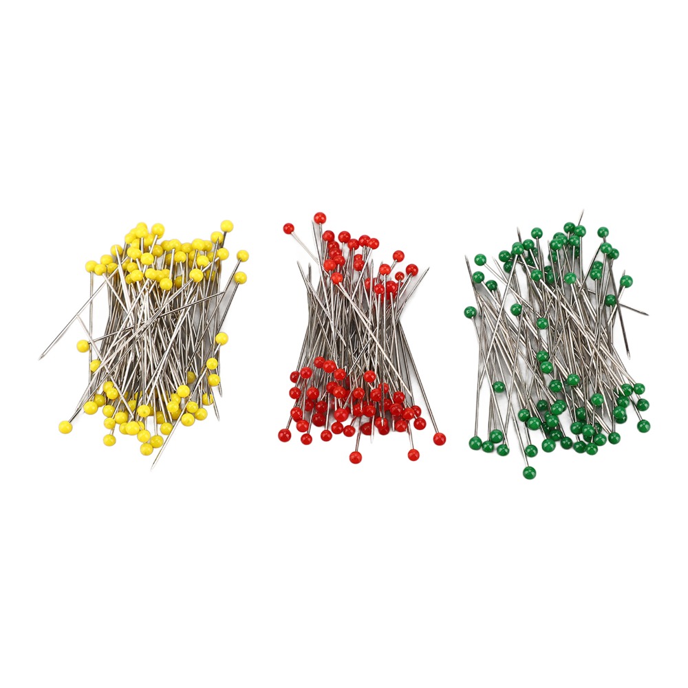 Head Pin Assorted - 400pcs Bulk Sewing Pins Set Multicolor