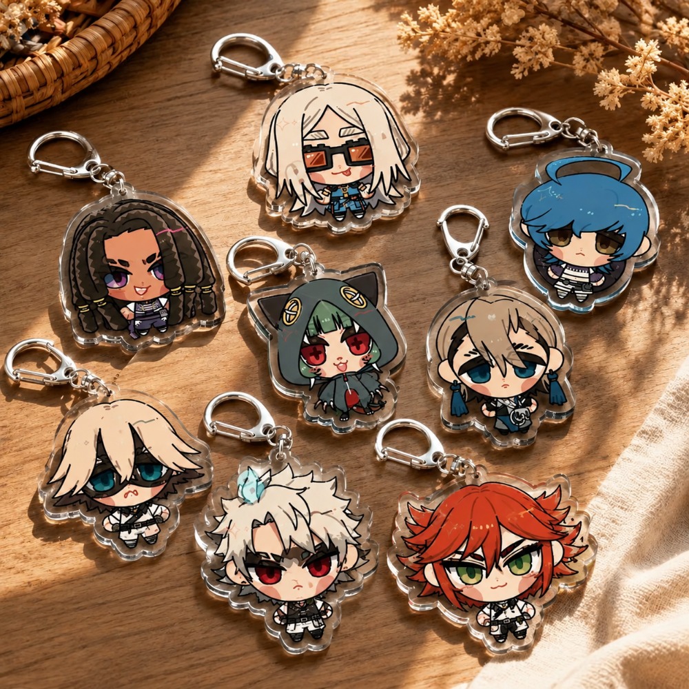 Jewelry Making Ideas - Gachiakuta Keychain Accessories Bag August Tamsy