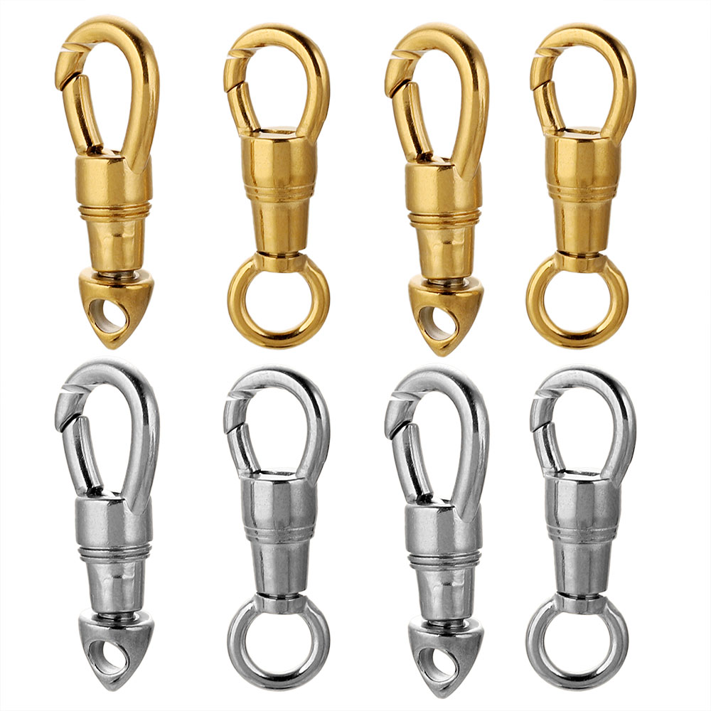 2pcs/lot Stainless Steel Bag K - Jewelry Making Articles recension och pris
