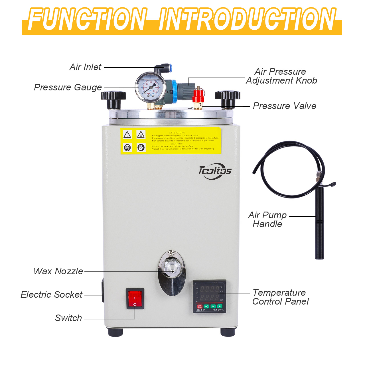 110V Jewelry Wax Injection Mac - Jewelry Making Process recension och pris