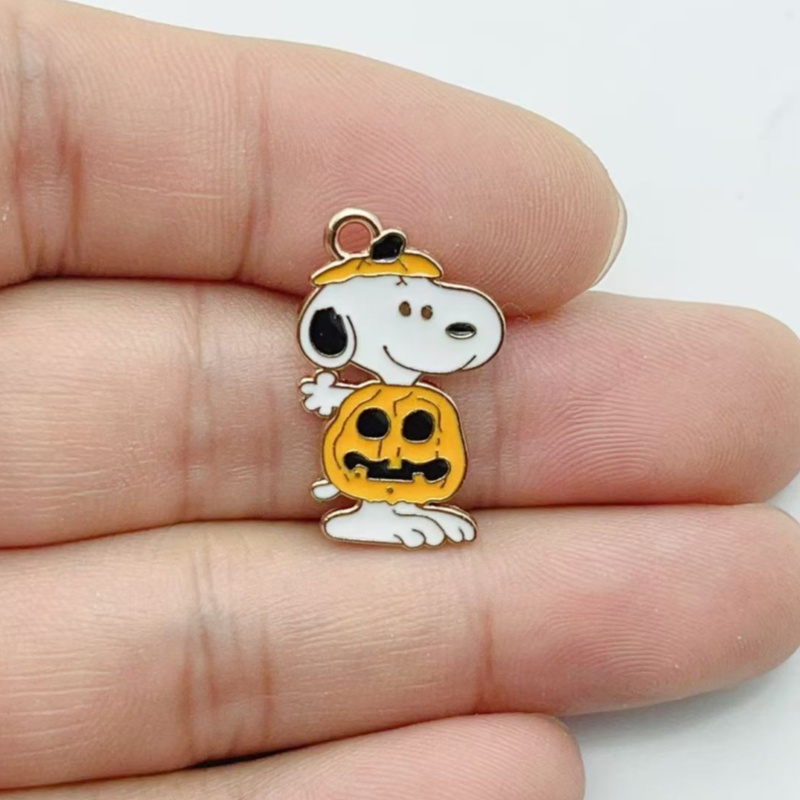 10Pcs Cute Halloween Cartoon P - Jewelry Making Party recension och pris