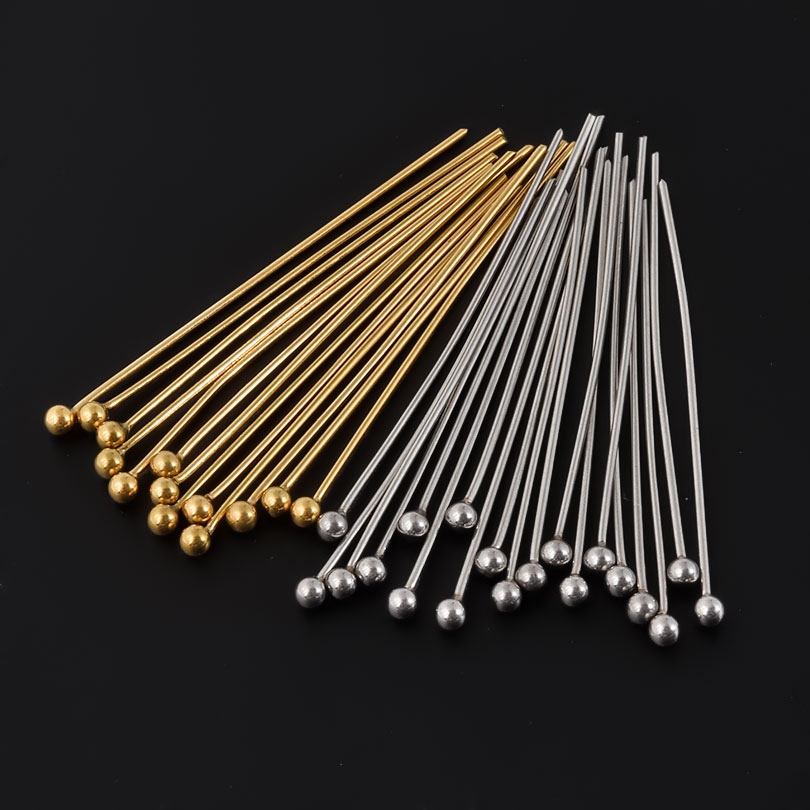 50pcs/Lot 18K Gold Plated Ball - Jewelry Making Jig recension och pris