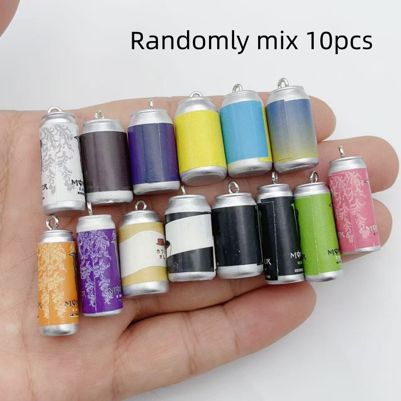 10Pcs Mini Simulation Beverage - Jewelry Making Party recension och pris