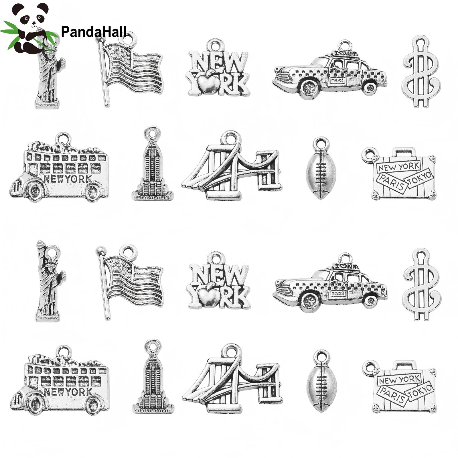 PandaHall 100Pcs 10 Styles Ame - Jewelry Making New York recension och pris