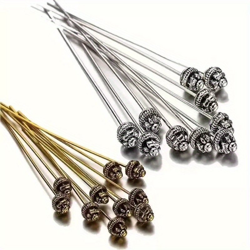 10PCS 55mm/2.17 Inch Head Pins - Jewelry Making Jig recension och pris