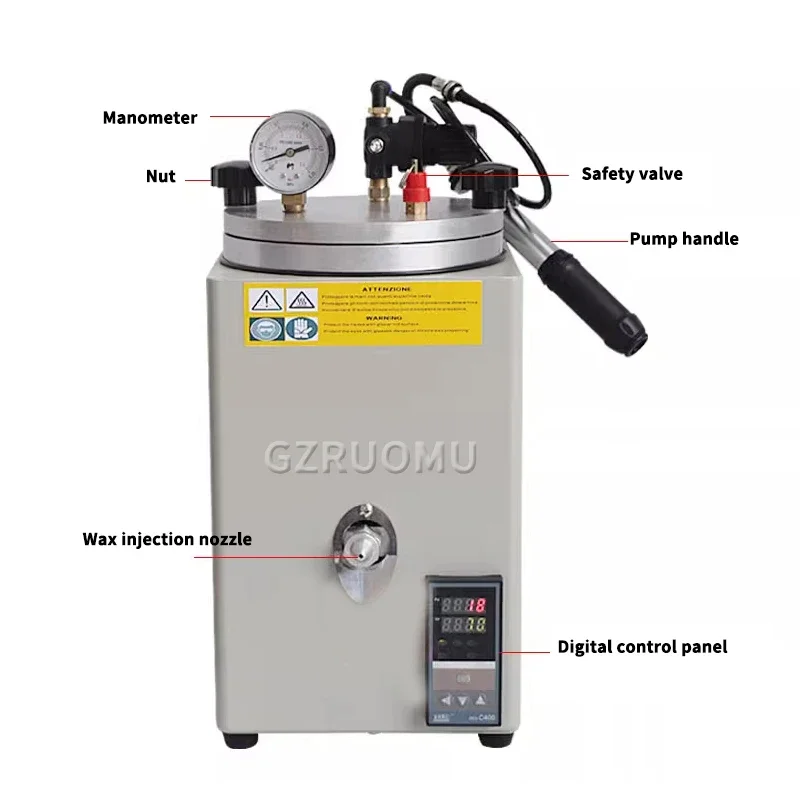 G6359 Inflatable Pump Wax Inje - Jewelry Making Process recension och pris