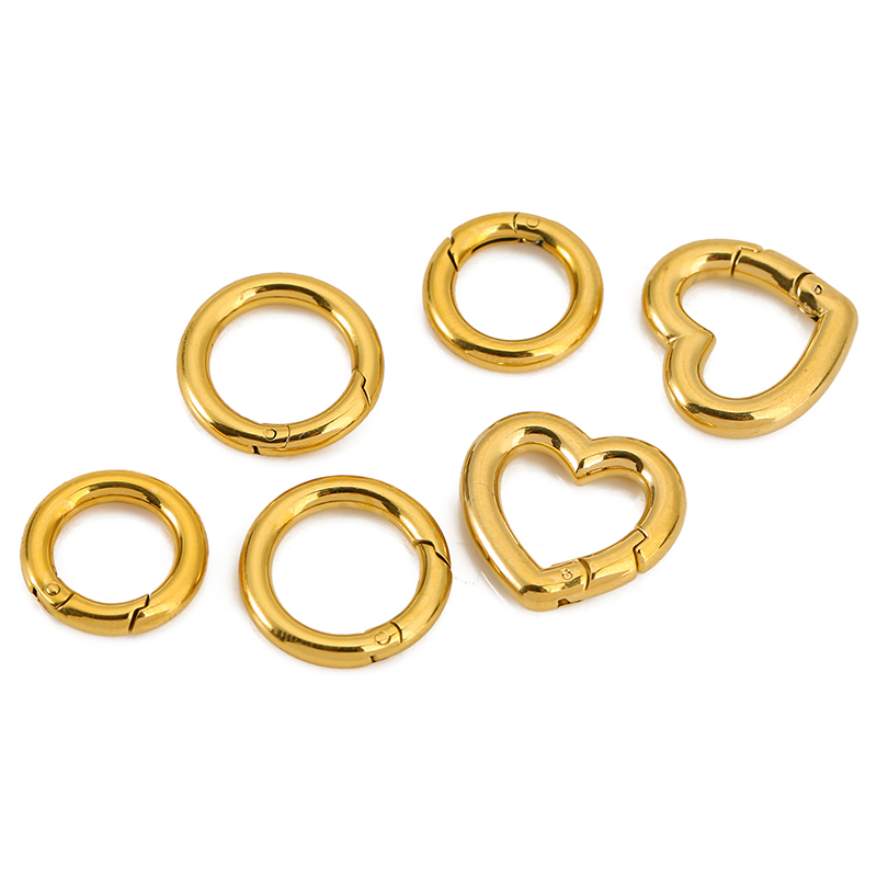 2pcs Stainless Steel Clasps He - Jewelry Making Articles recension och pris