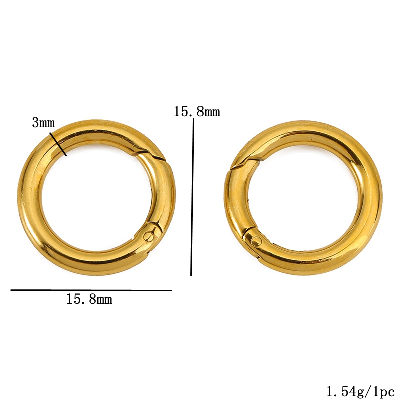 2pcs Stainless Steel Clasps He - Jewelry Making Articles recension och pris