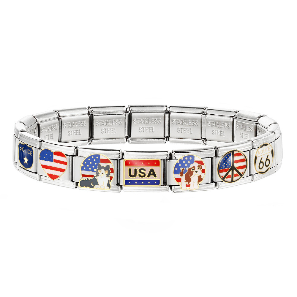 1pc New York USA World ​Route  - Jewelry Making New York recension och pris