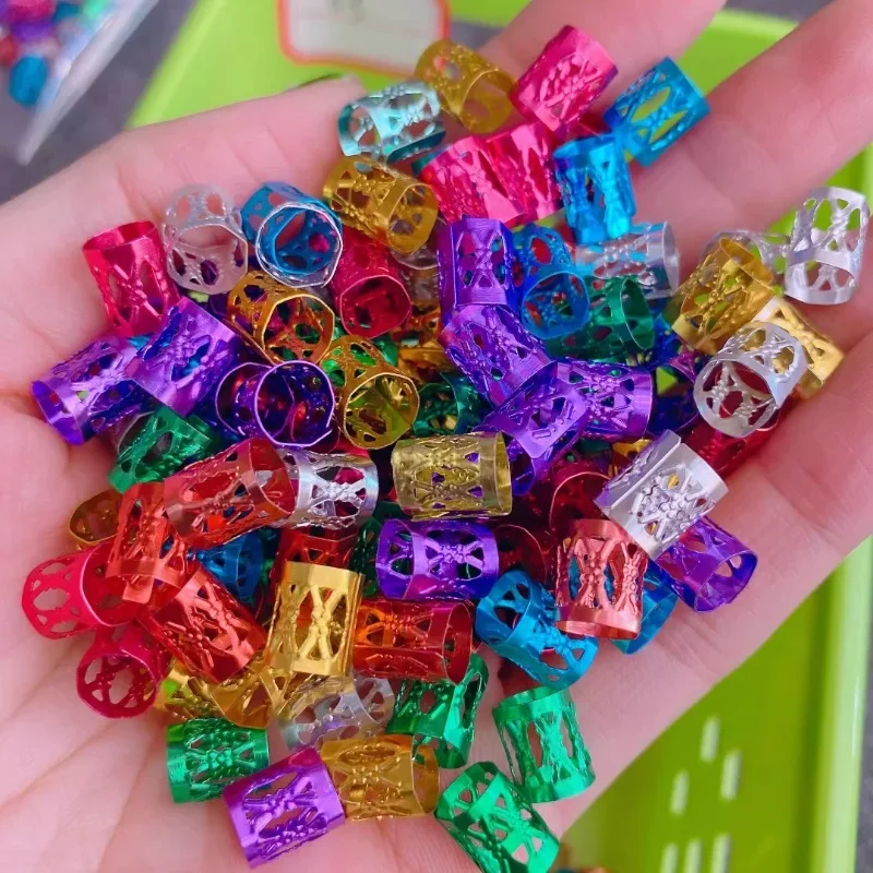 500pcs Gold Silver Dreadlock H - Jewelry Making For Adults recension och pris