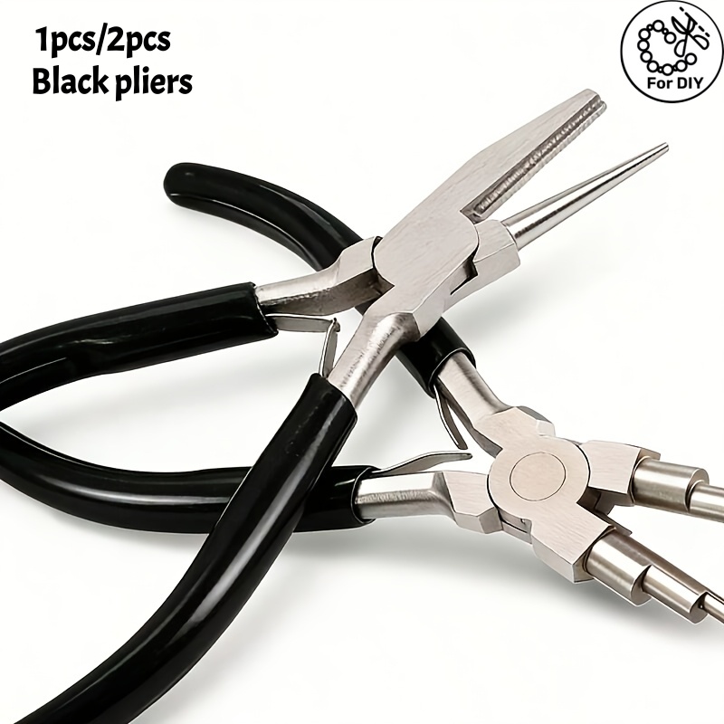 1pcs/2pcs Black Pliers, Jewelr - Jewelry Making Jig recension och pris