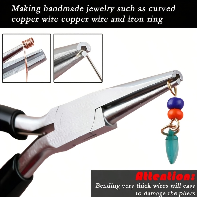 1pcs/2pcs Black Pliers, Jewelr - Jewelry Making Jig recension och pris