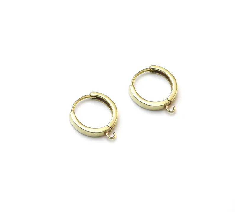 10pcs Brass Ear Hoops, Leverba - Jewelry Making Articles recension och pris
