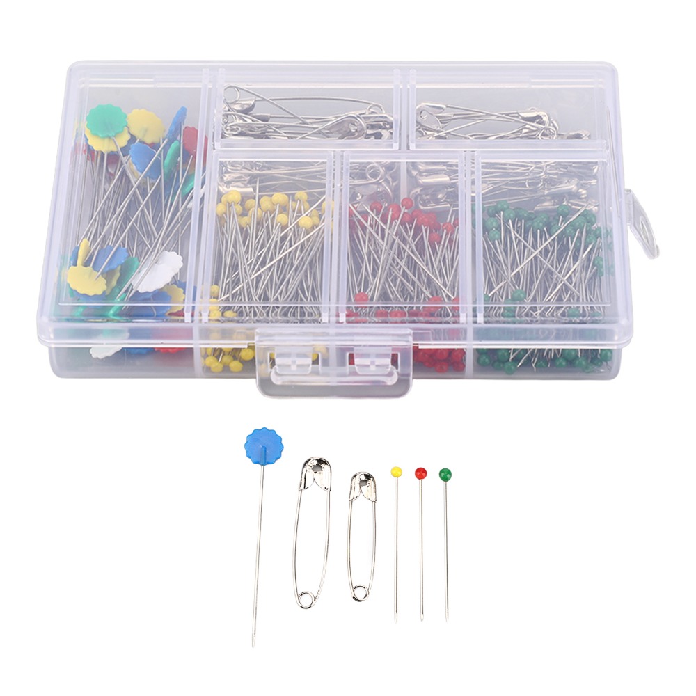 400pcs Bulk Sewing Pins Set Mu - Head Pin Assorted recension och pris