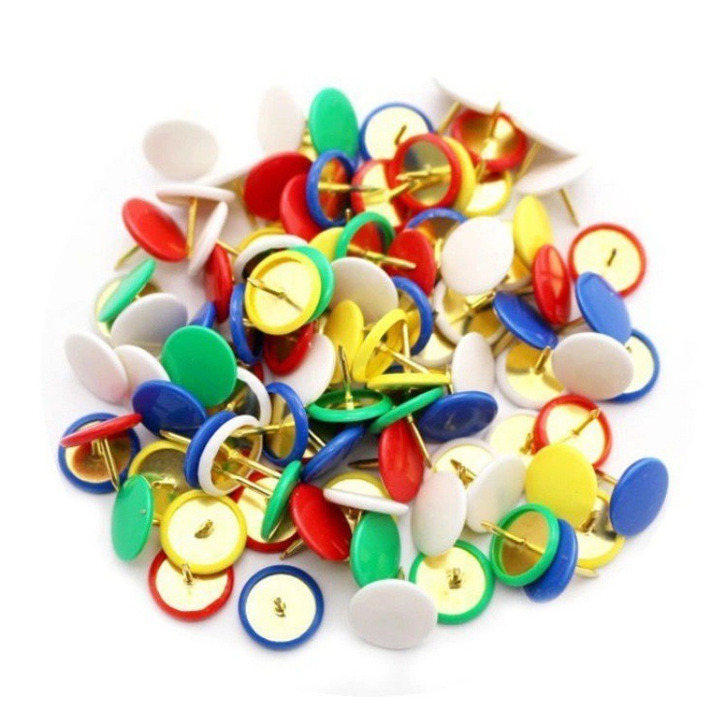 118 pcs Round Head Push Pins,  - Head Pin Assorted recension och pris