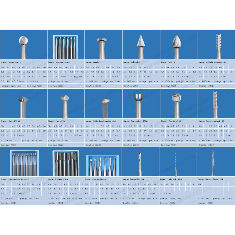 6Pcs Steel Rotary Engraving Mi - Jewelry Making Process recension och pris