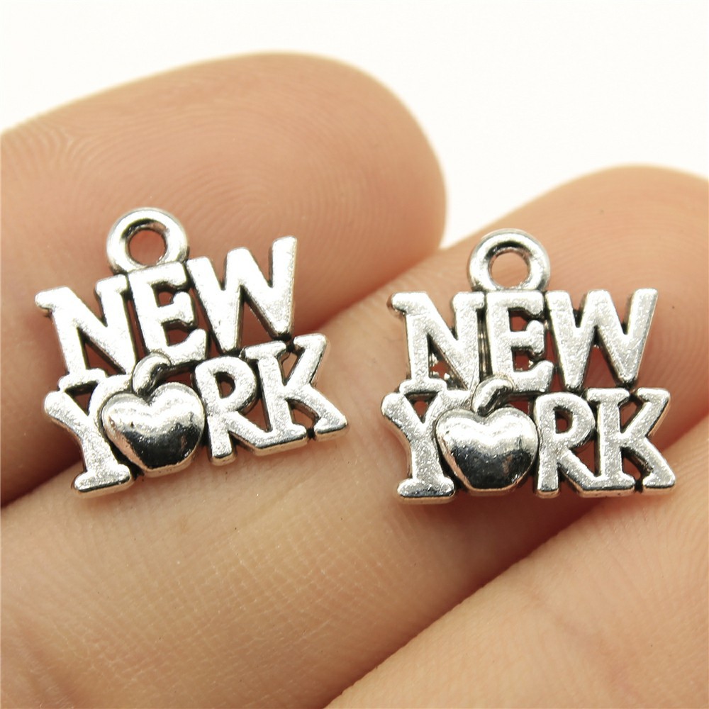 40pcs 15x14mm(0.59x0.55inch) A - Jewelry Making New York recension och pris