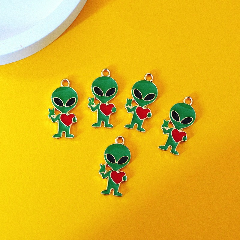 10pcs Simple Alien Alloy Drip  - Jewelry Making Party recension och pris