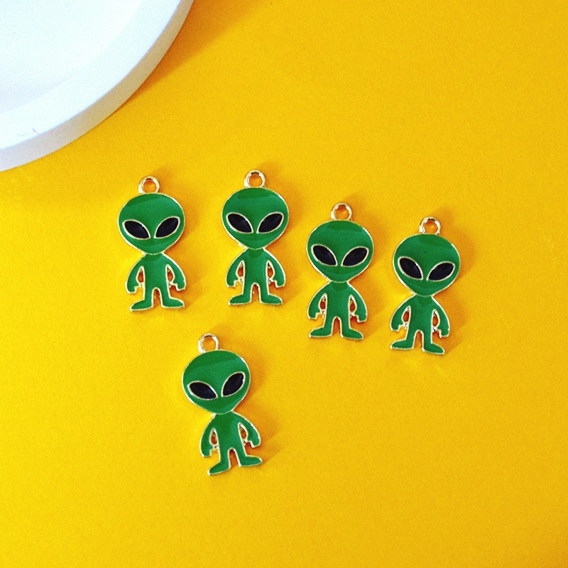 10pcs Simple Alien Alloy Drip  - Jewelry Making Party recension och pris