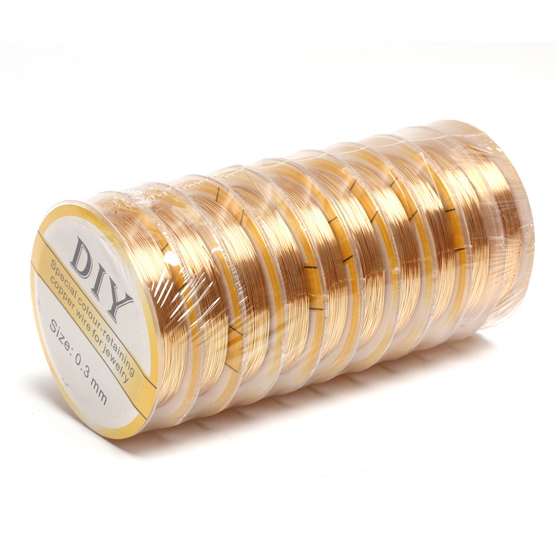 1Roll Silver Copper Wire 0.3/0 - Jewelry Making Yarn recension och pris