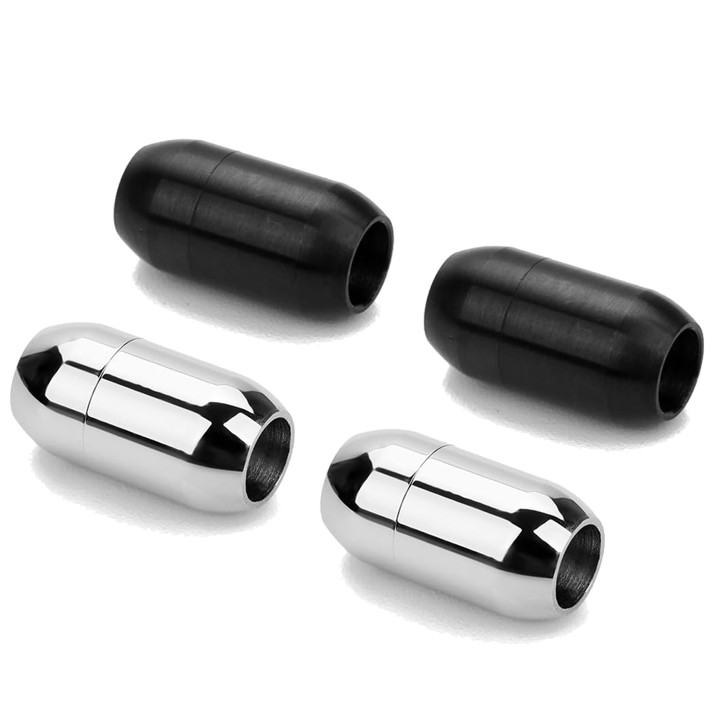 2pcs Stainless Steel Magnetic  - Jewelry Making Articles recension och pris