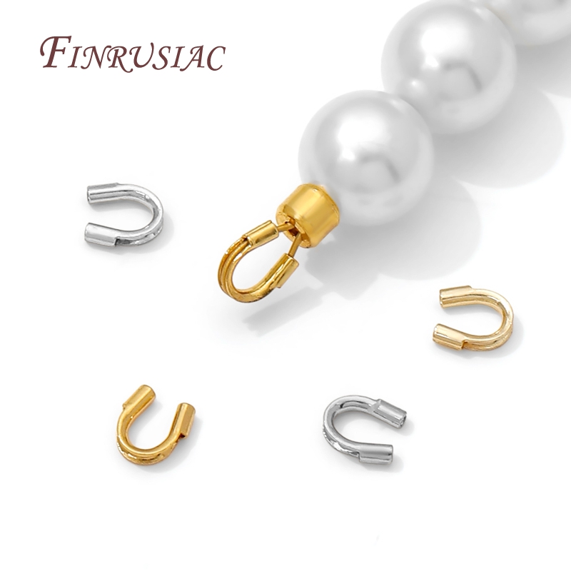 18K Gold Plated Protective End - Jewelry Making Yarn recension och pris