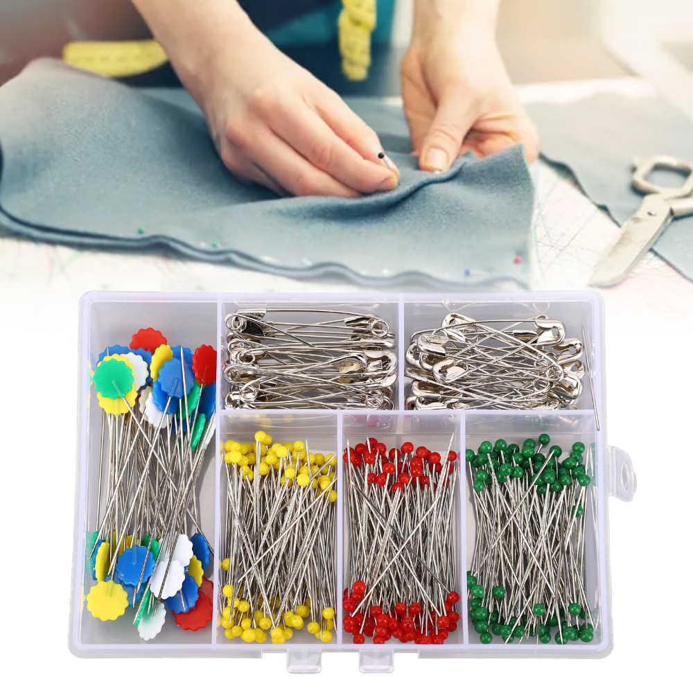 400pcs Bulk Sewing Pins Set Mu - Head Pin Assorted recension och pris
