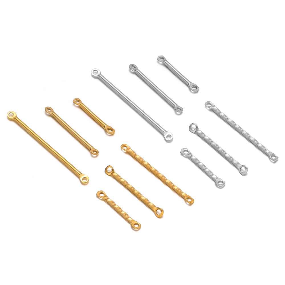 20Pcs Stainless Steel Twisted  - Jewelry Making Tools And Supplies recension och pris