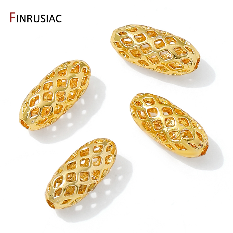 10PCS 14/18K Gold Plated Brass - Jewelry Making Tools And Supplies recension och pris