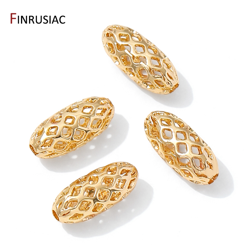 10PCS 14/18K Gold Plated Brass - Jewelry Making Tools And Supplies recension och pris