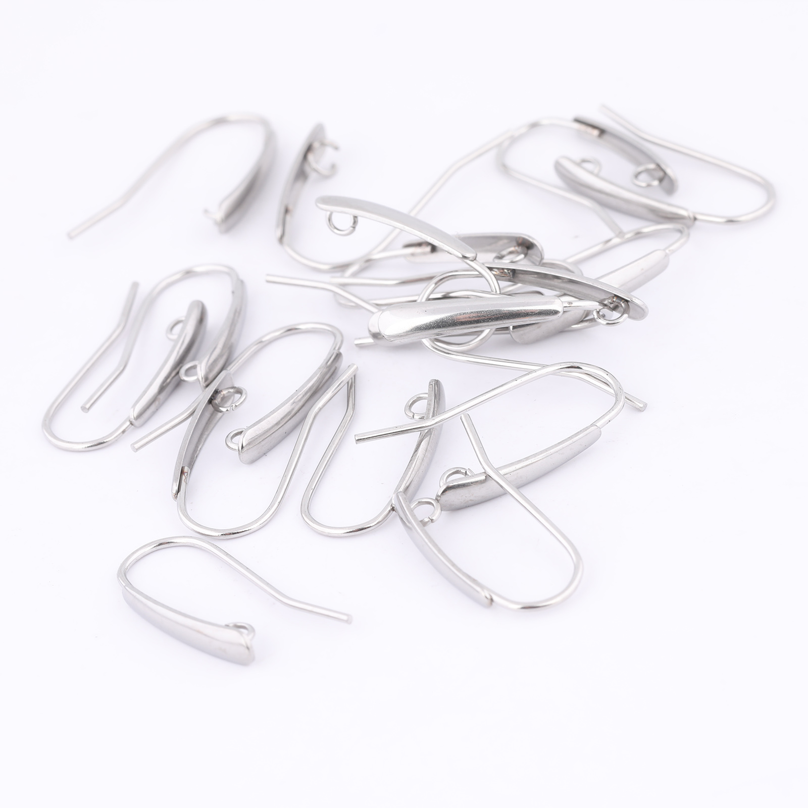 40pcs Stainless Steel Earring  - Jewelry Making Yarn recension och pris