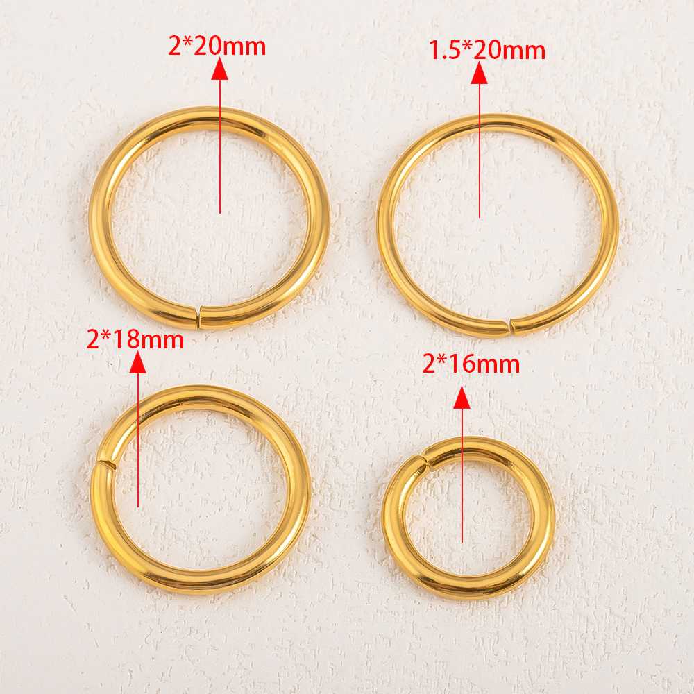 Never Fade 10pcs Stainless Ste - Jewelry Making Tools And Supplies recension och pris