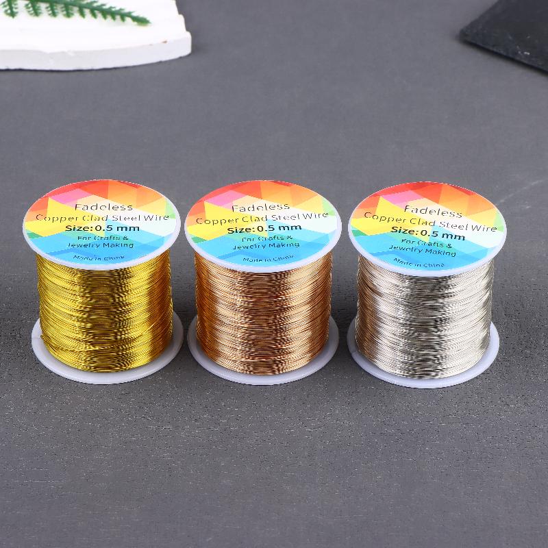 100m/328ft Fadeless Copper Cla - Jewelry Making Yarn recension och pris