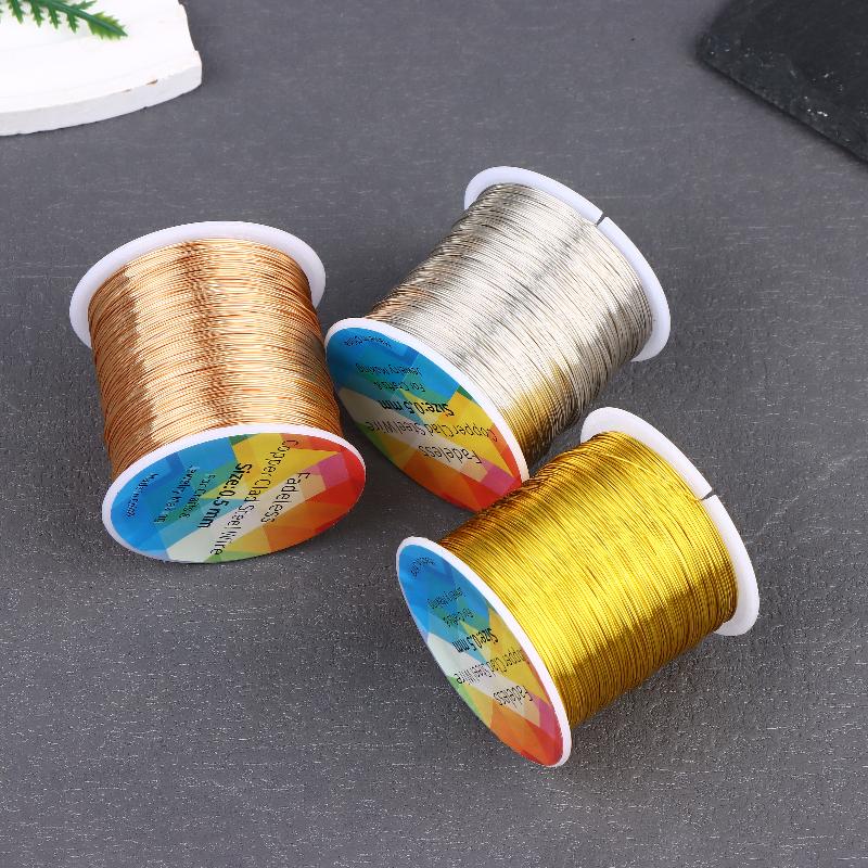 100m/328ft Fadeless Copper Cla - Jewelry Making Yarn recension och pris