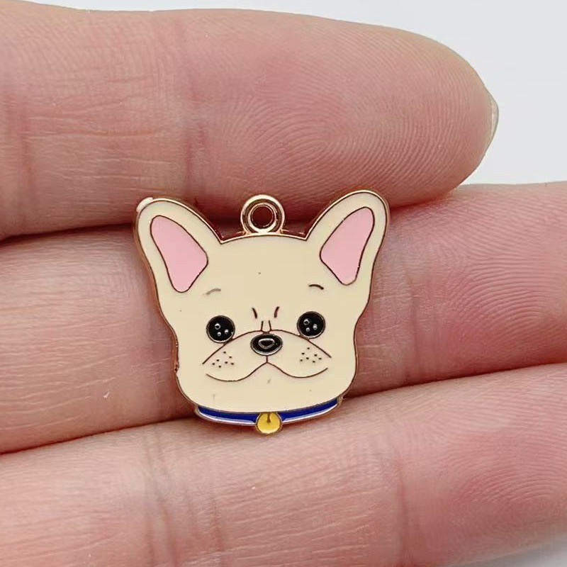 12pcs cartoon pet spotted dog  - Jewelry Making Party recension och pris
