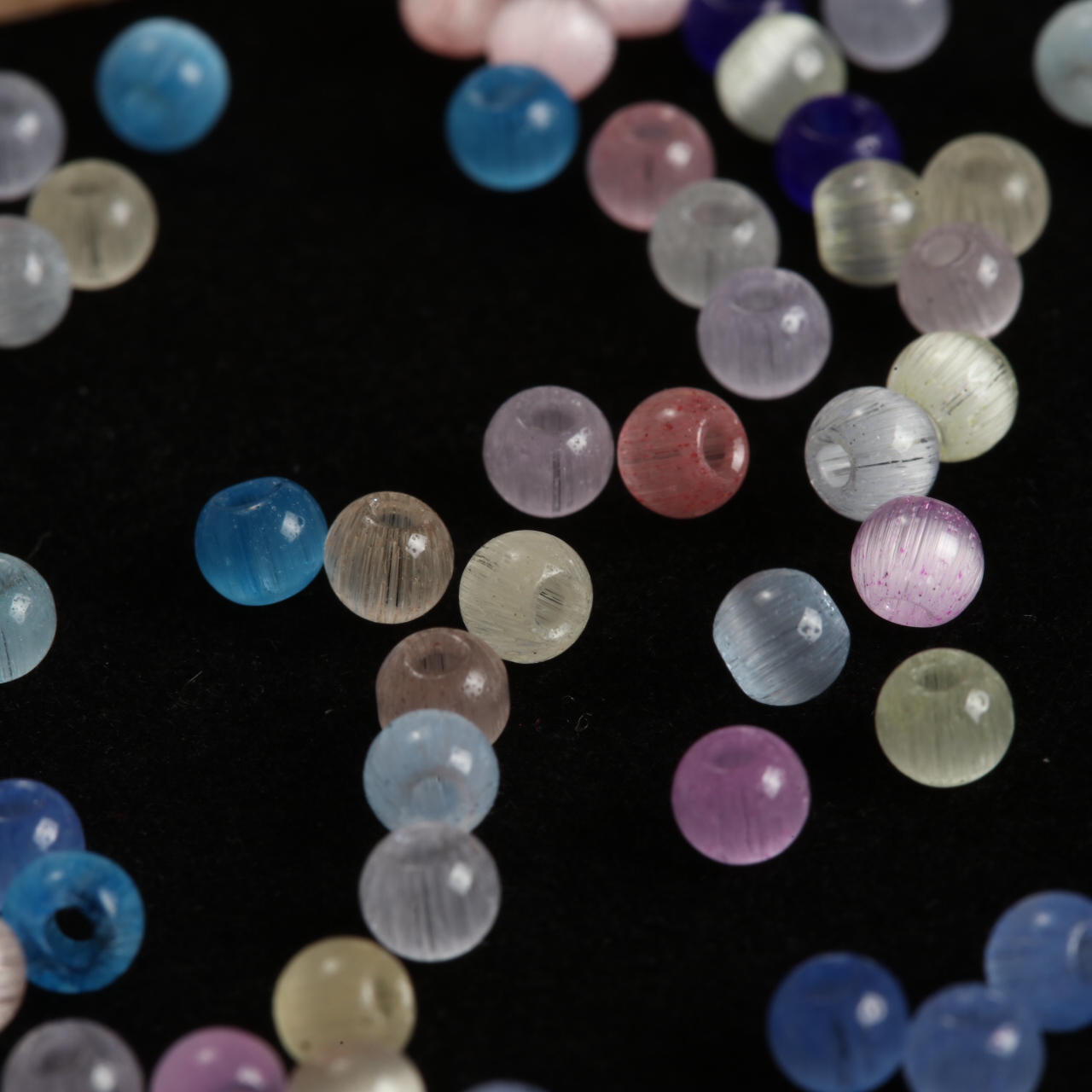 1500Pcs/Lot Glass Wire Drawing - Jewelry Making Process recension och pris