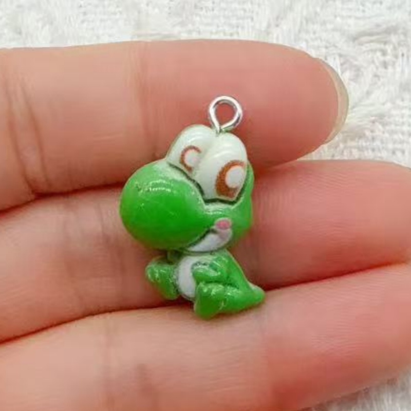 10pcs resin cartoon pendant, D - Jewelry Making Party recension och pris