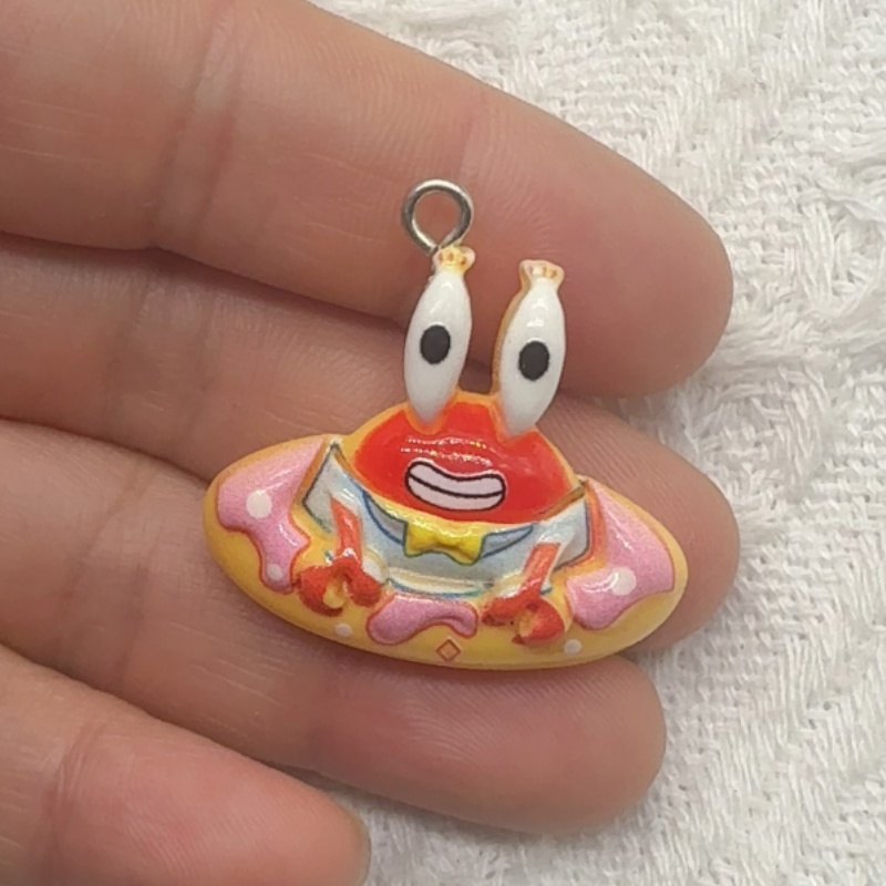 10pcs cartoon resin pendant, D - Jewelry Making Party recension och pris