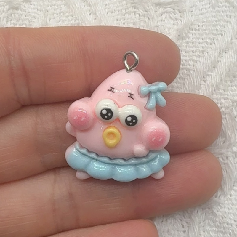 10pcs cartoon resin pendant, D - Jewelry Making Party recension och pris