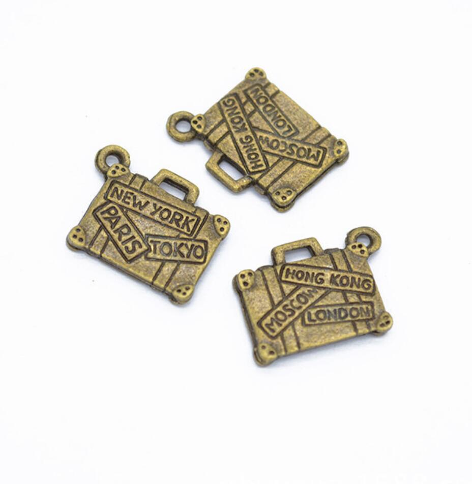 150pcs Charms Travel Bags New  - Jewelry Making New York recension och pris