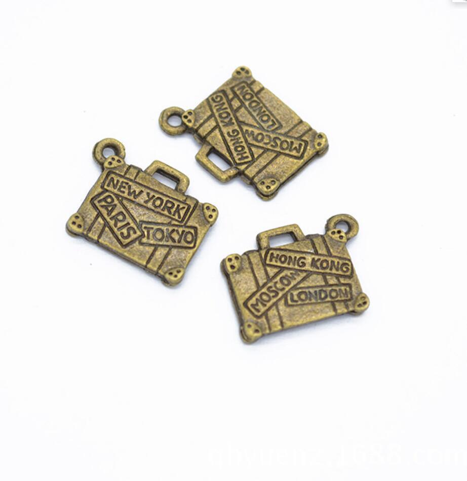 150pcs Charms Travel Bags New  - Jewelry Making New York recension och pris
