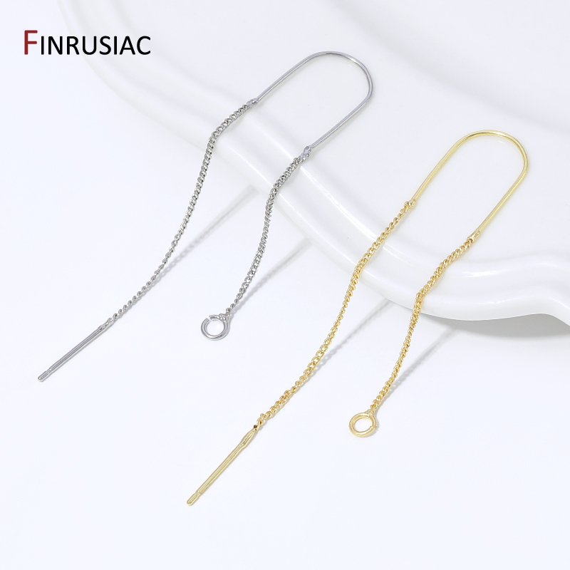 18K Gold Plated Brass Long Tas - Jewelry Making Yarn recension och pris
