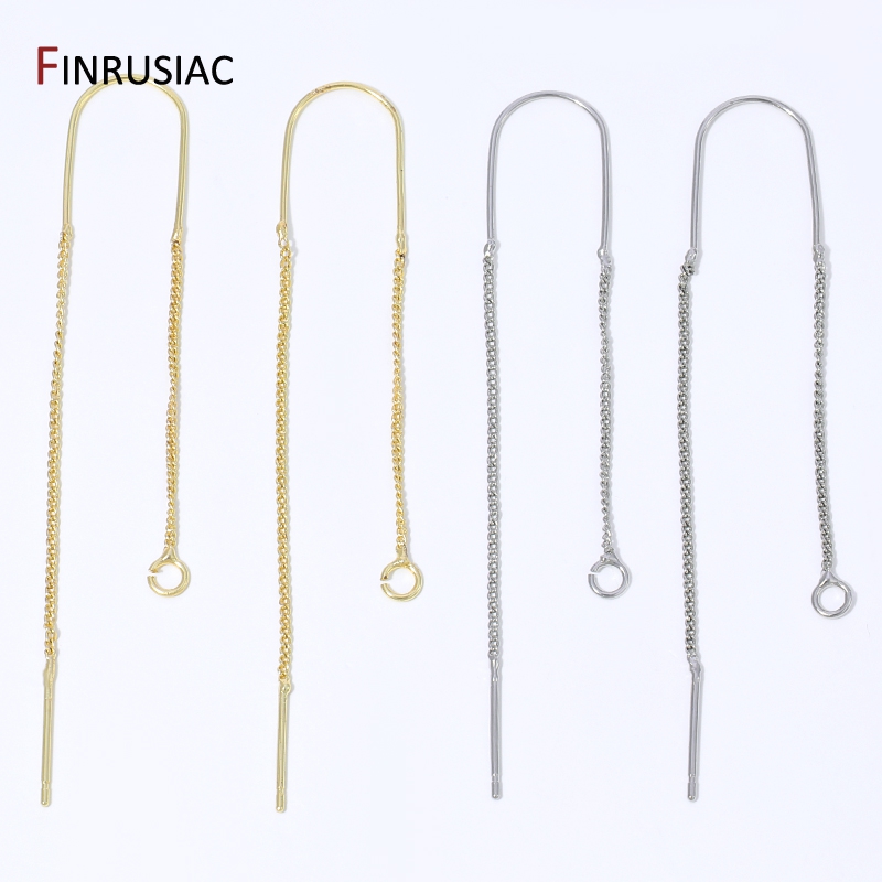 18K Gold Plated Brass Long Tas - Jewelry Making Yarn recension och pris