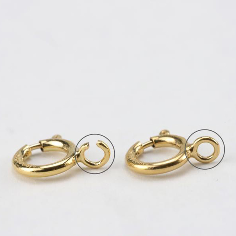 14K Gold Filled Spring Ring Cl - Jewelry Making Articles recension och pris