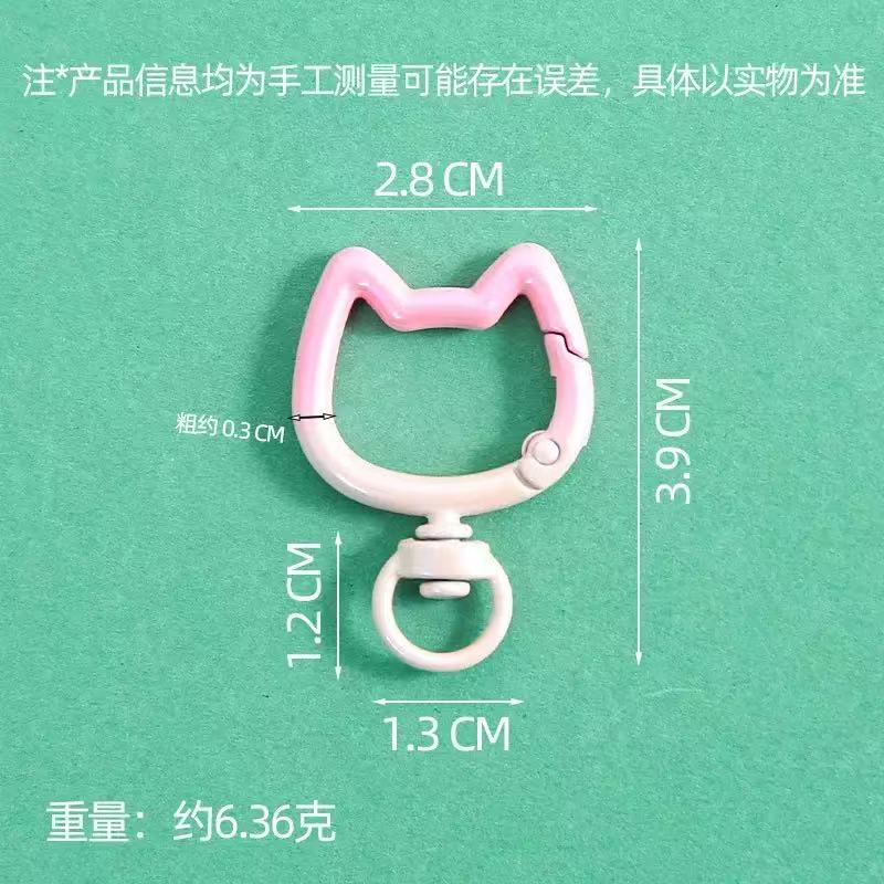 5-10PCS Gradient Cute Cat Clas - Jewelry Making Articles recension och pris