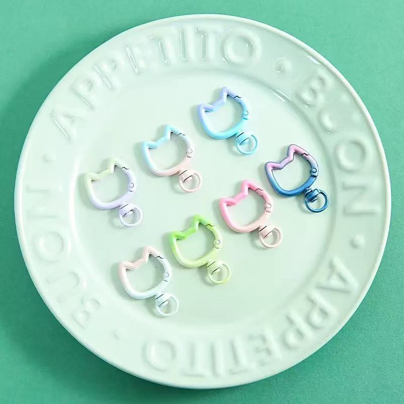 5-10PCS Gradient Cute Cat Clas - Jewelry Making Articles recension och pris