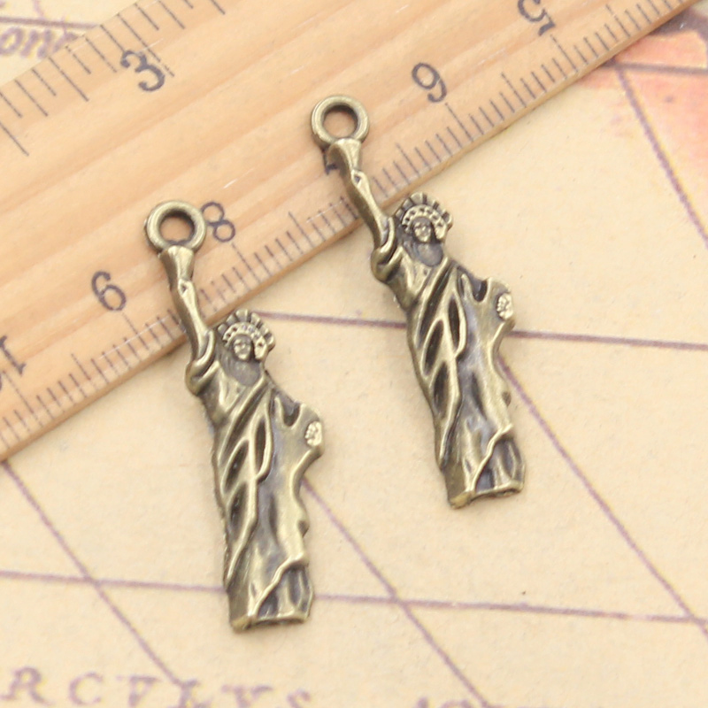 20pcs Charms Statue Of Liberty - Jewelry Making New York recension och pris