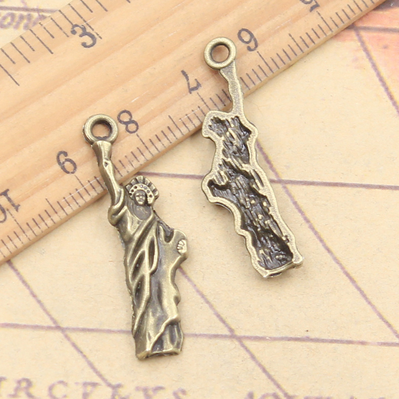20pcs Charms Statue Of Liberty - Jewelry Making New York recension och pris